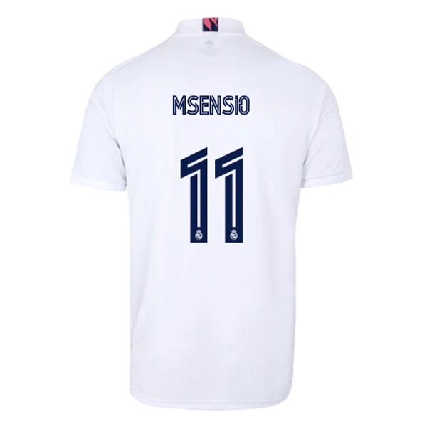 Camiseta Real Madrid 1ª NO.11 Asensio 2020-2021 Blanco